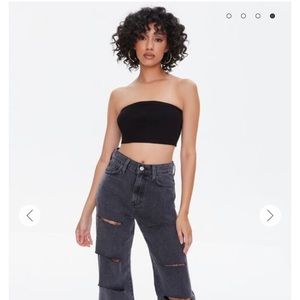 NWT Forever 21 Sweater Knit Tube Top